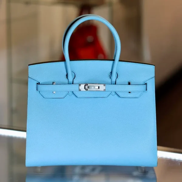 Birkin Sellier 30 Bleu Brume Epson