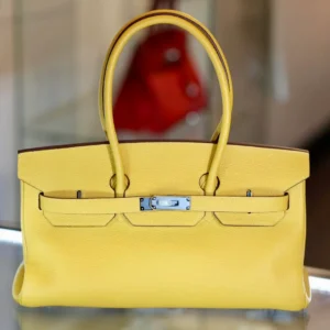 Birkin Shoulder 35 Togo Jaune Ambre