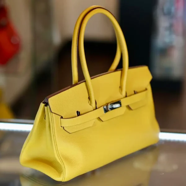 Birkin Shoulder 35 Togo Jaune Ambre - Image 2