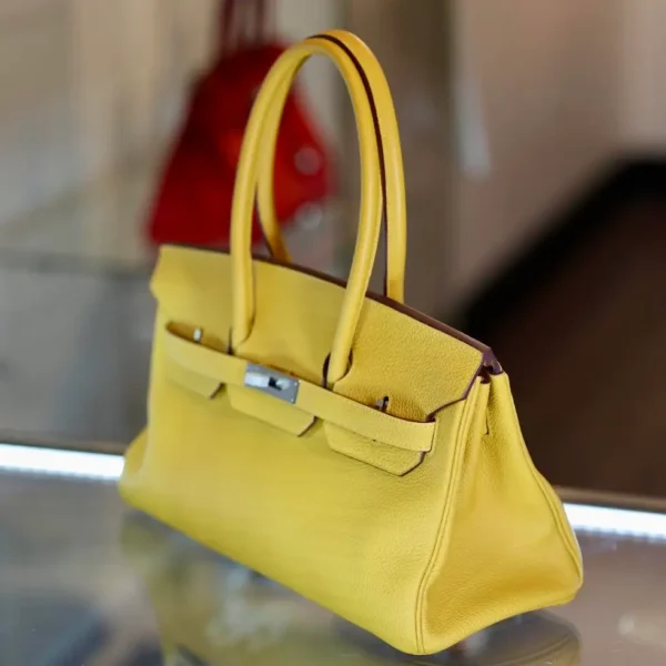 Birkin Shoulder 35 Togo Jaune Ambre - Image 3