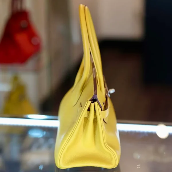 Birkin Shoulder 35 Togo Jaune Ambre - Image 4