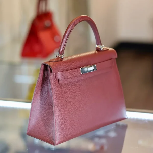 Kelly Sellier 28 Rouge H Epsom - Image 2