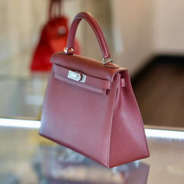 Kelly Sellier 28 Rouge H Epsom - Image 3