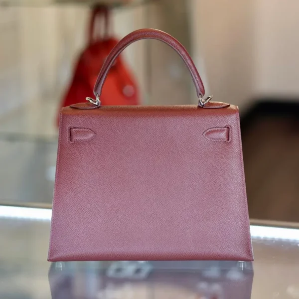 Kelly Sellier 28 Rouge H Epsom - Image 5