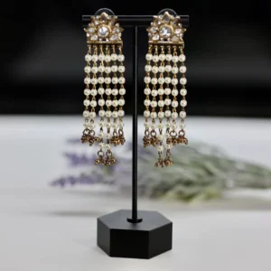 Mishka Earrings in Pearl