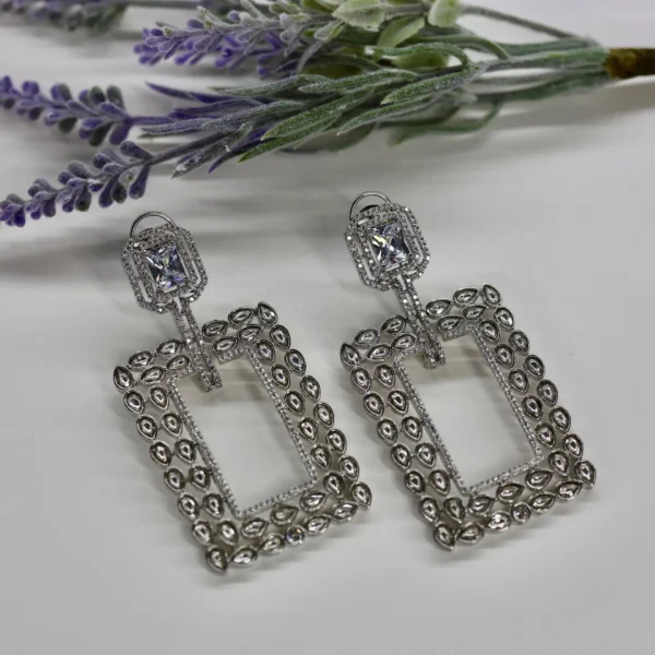 Silver Cushion Cut