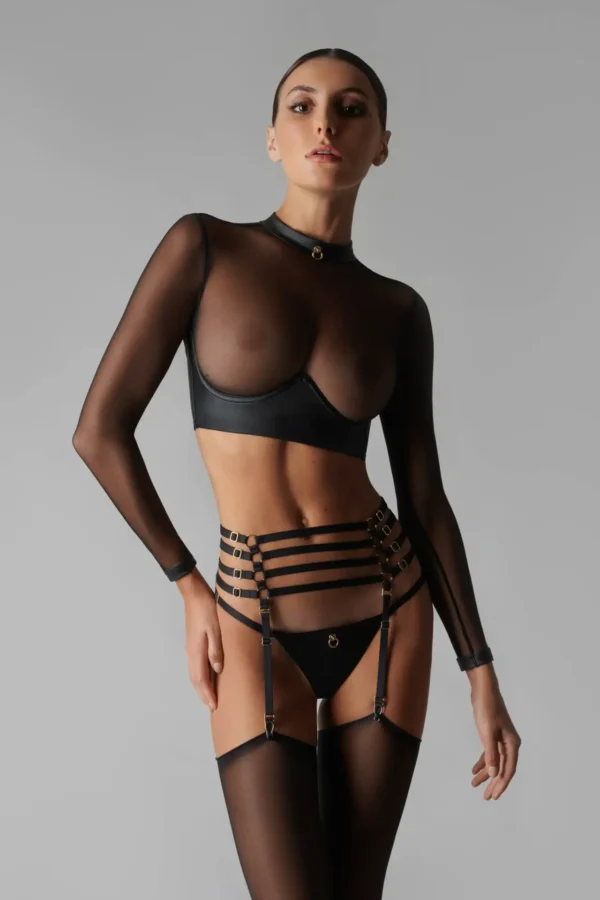 Chambre Noire – Garter Belt – Black