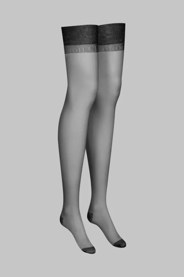 Les Coquetteries - Nylon Stockings Signature 15D – Black - Image 7